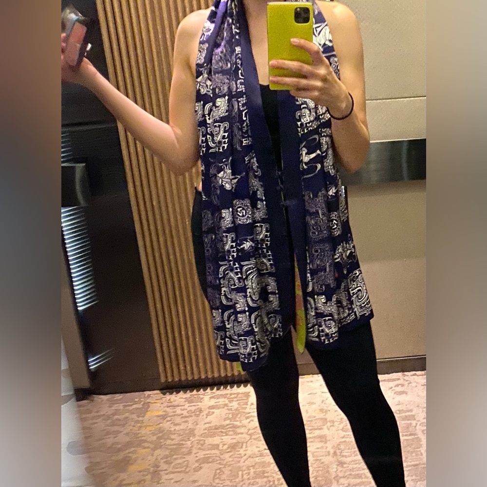 Silk scarf from Shanghai China